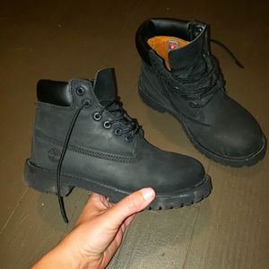 🌛⚓🌜Black Timberland Boots🌛⚓🌜